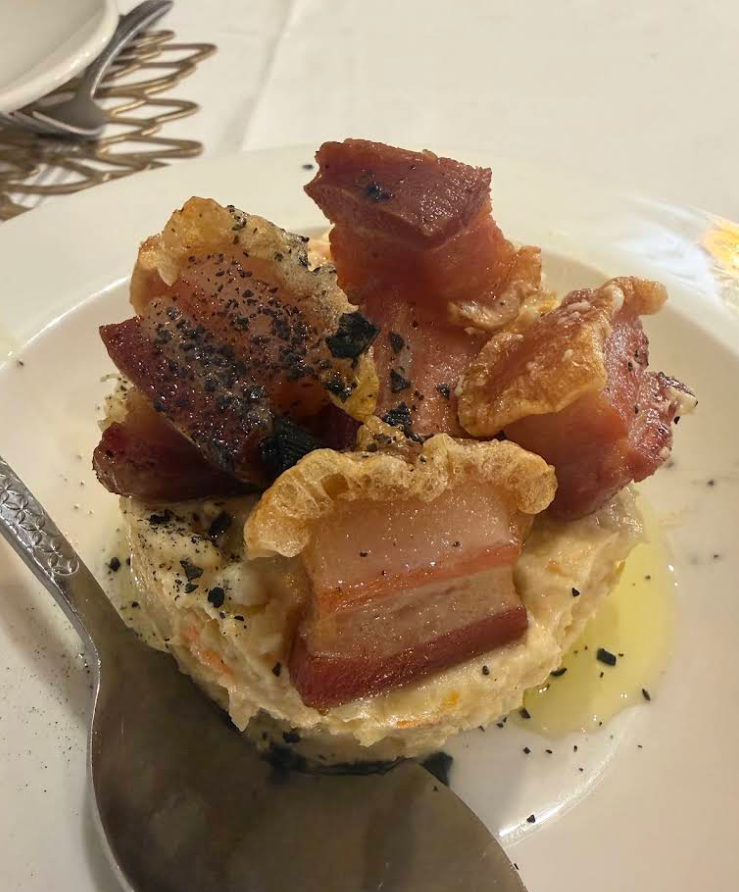 Ensaladilla con torreznos